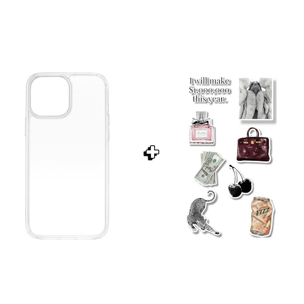 CLEAR  CASE STICKER NORMAL - S-0058