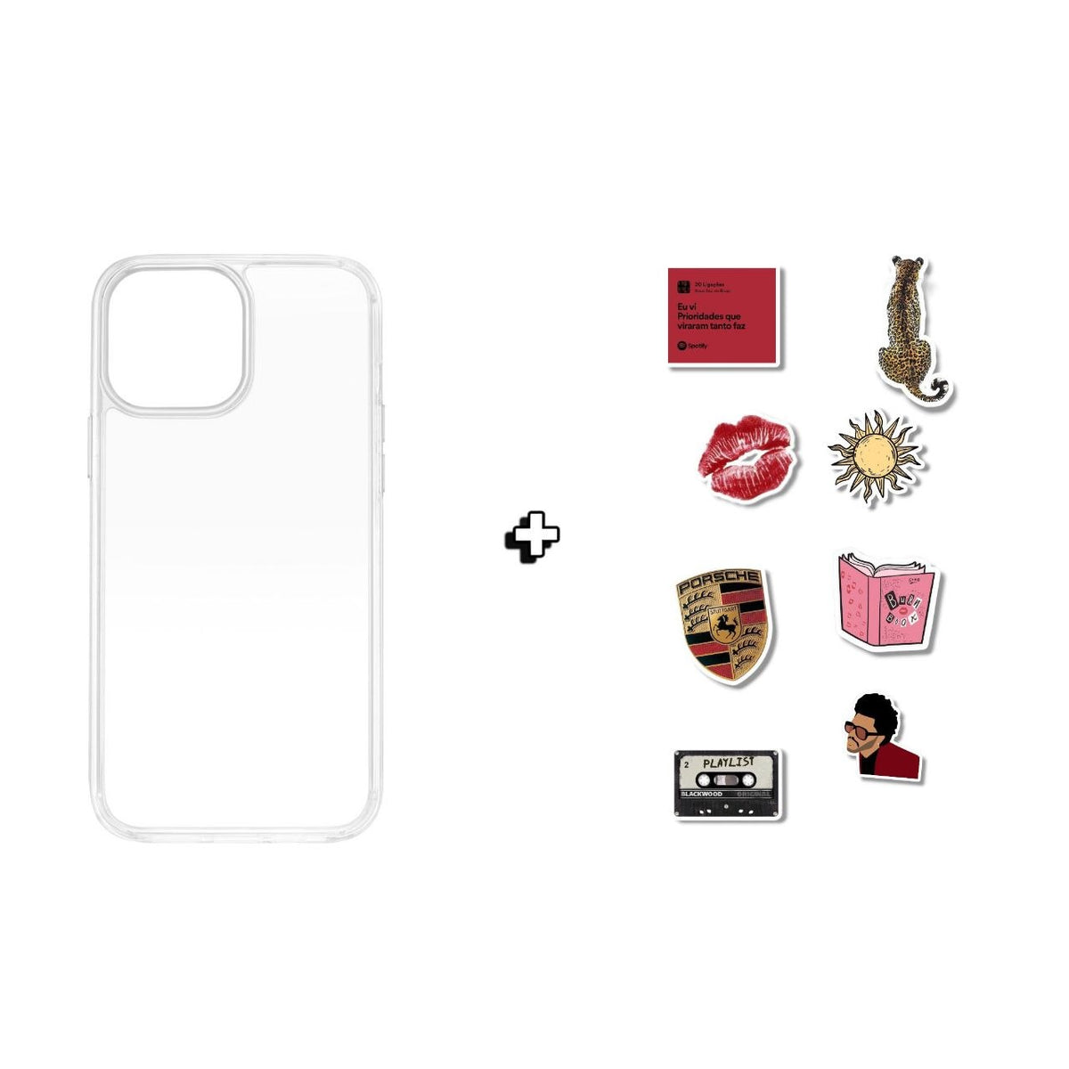 CLEAR  CASE STICKER NORMAL - S-0052