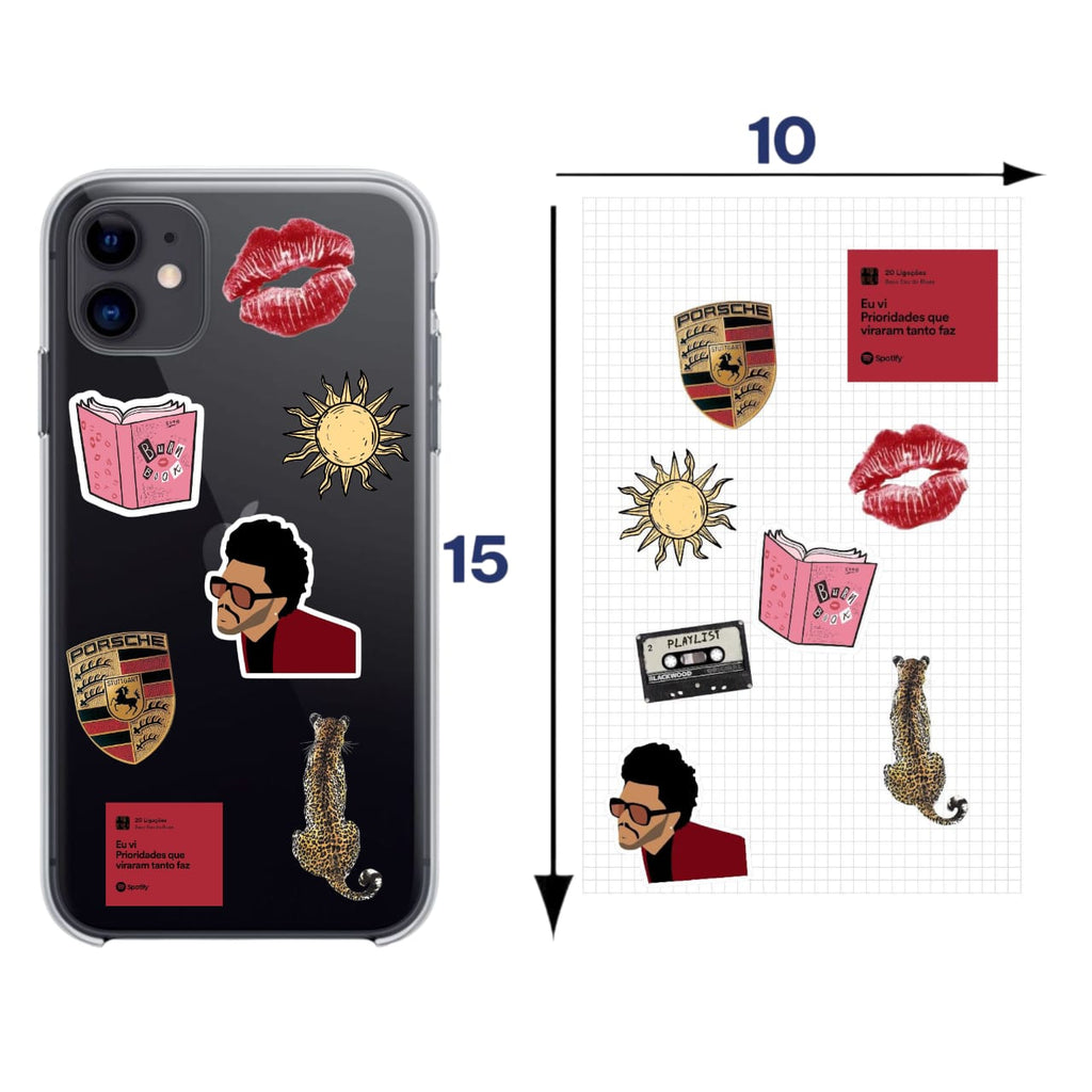 CLEAR  CASE STICKER NORMAL - S-0052
