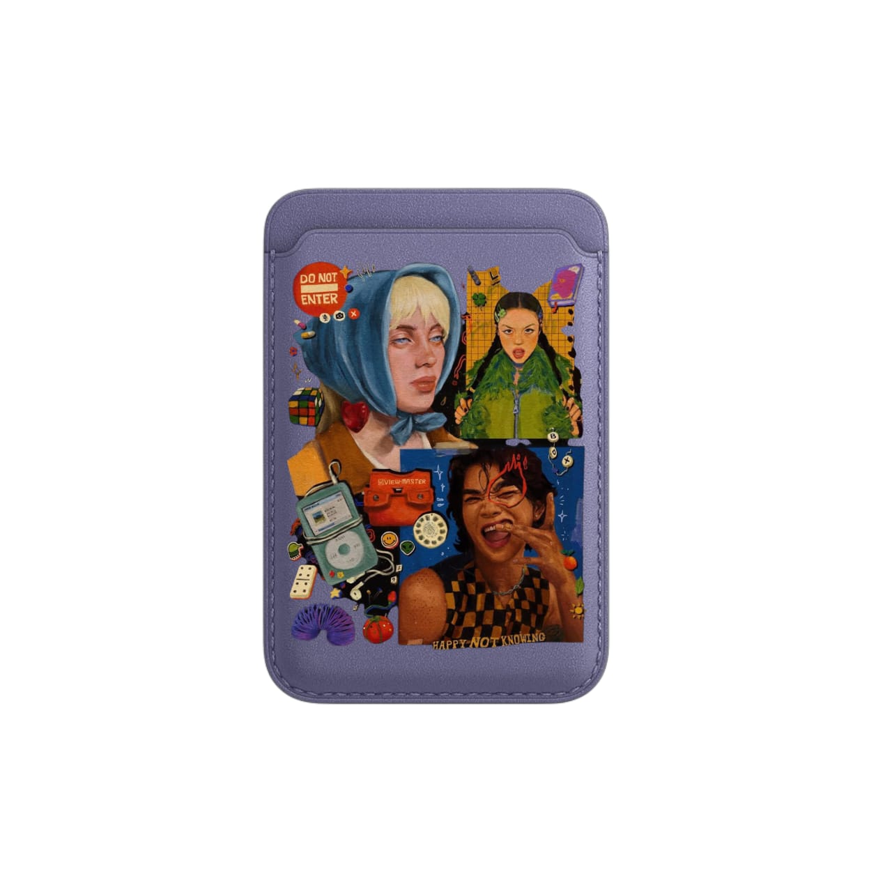 Billy-SILICONE WALLET