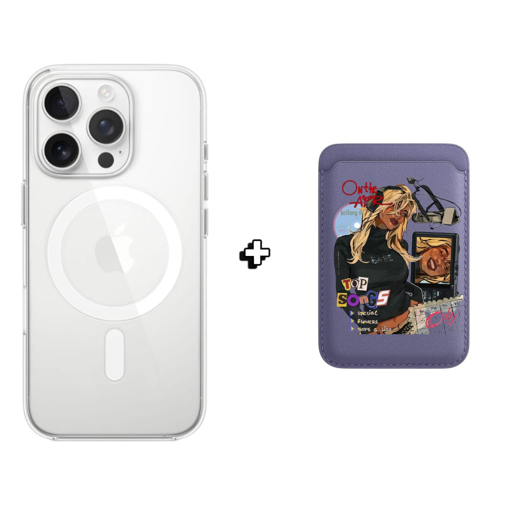 MAGSAFE + SILICONE WALLET ART