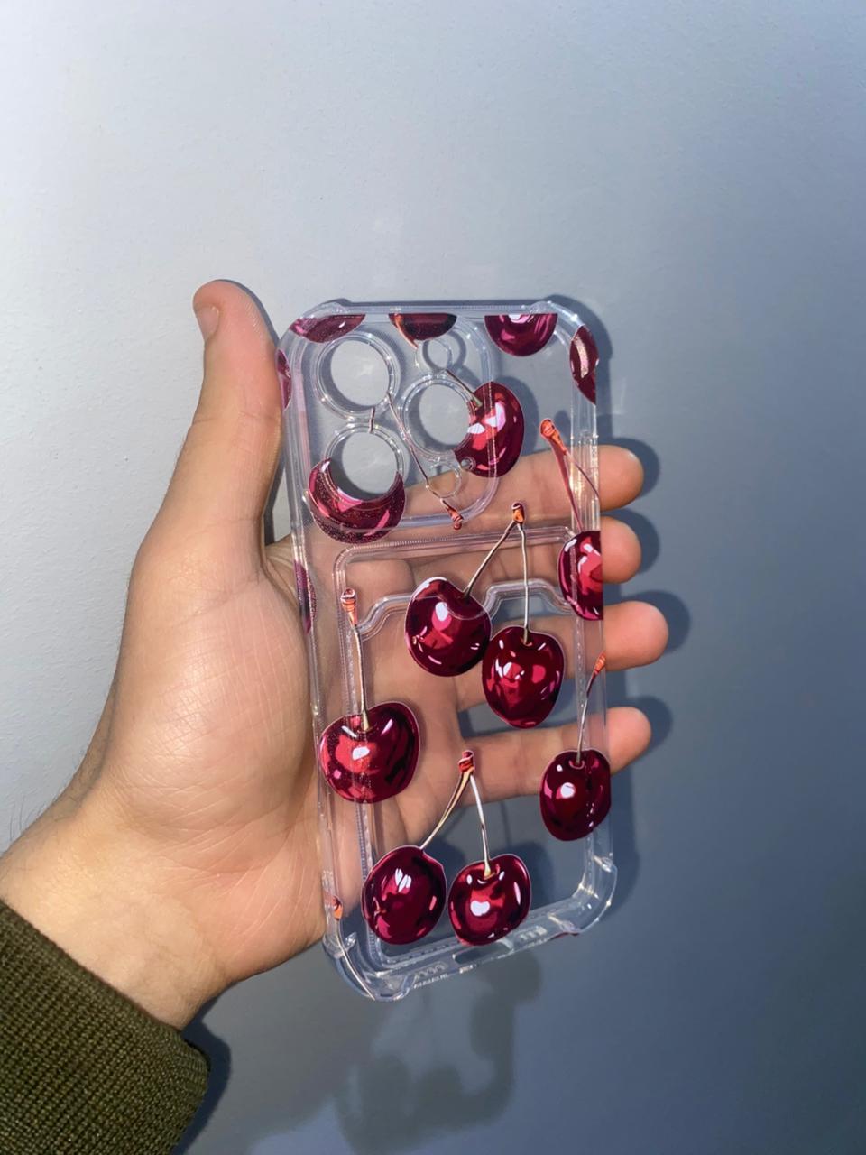 cherries-CASE POCKET UV
