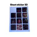 STICKER 3D - S-020