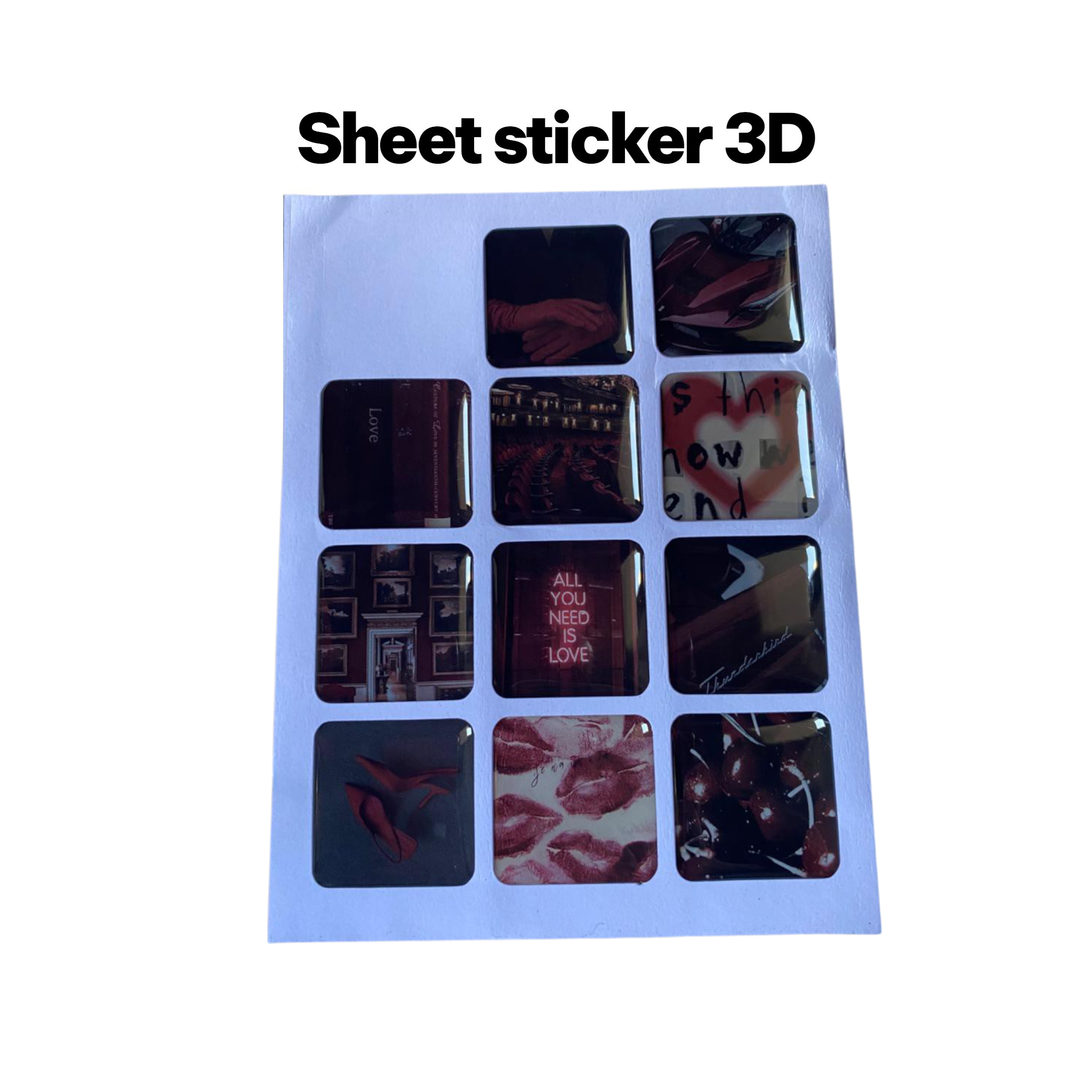 STICKER 3D - S-020