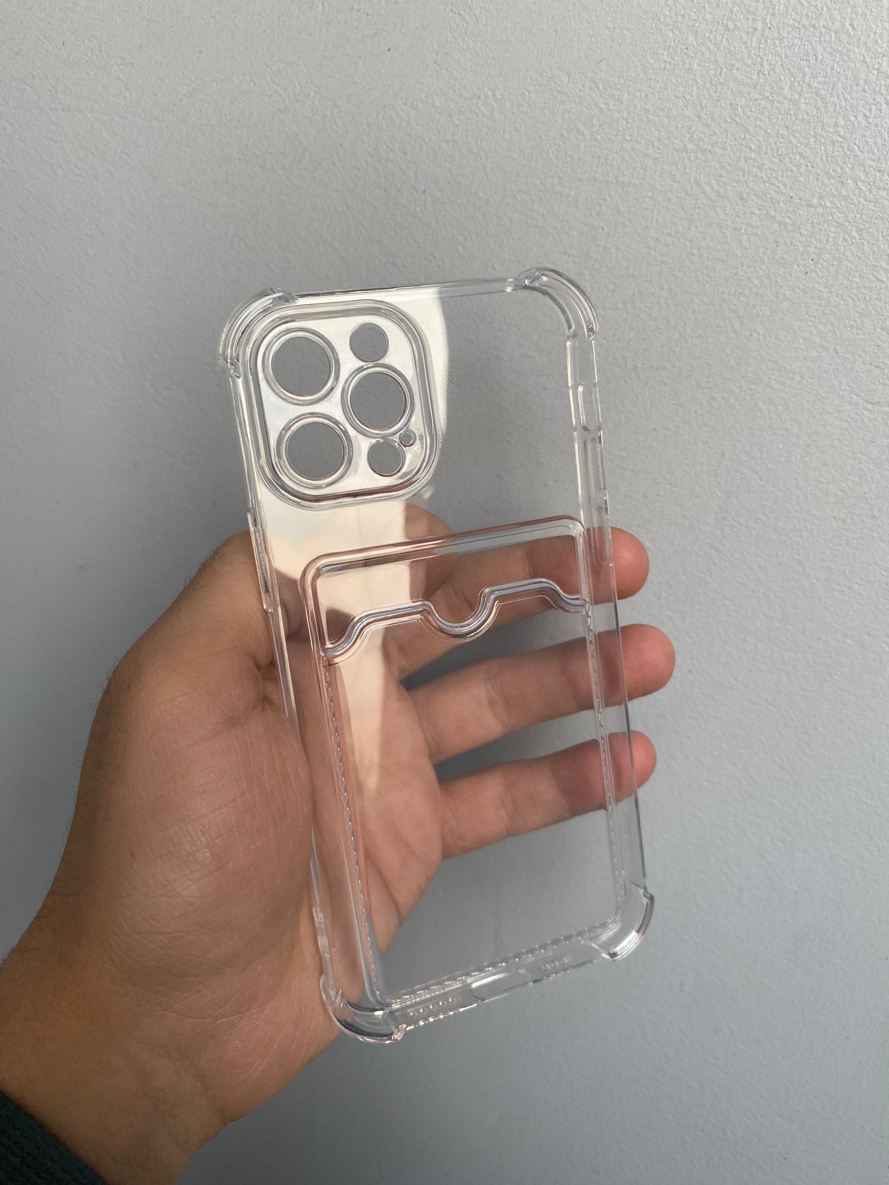CLEAR CASE WITH POCKET