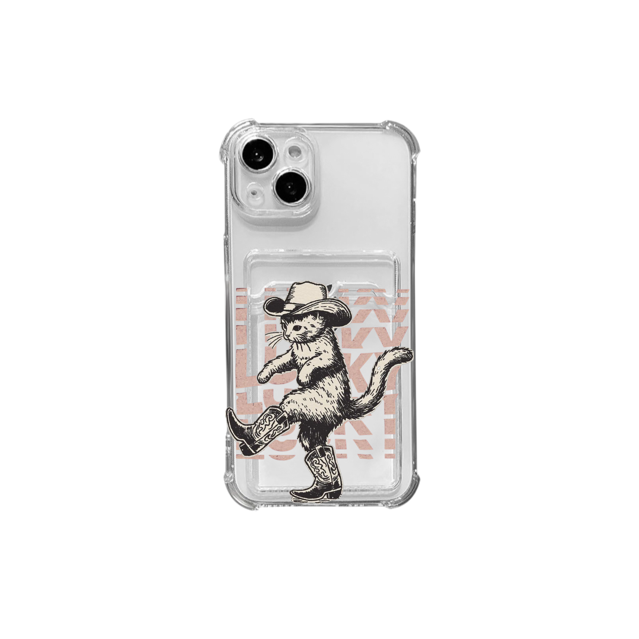 The cowboy cat-CASE  POCKET UV
