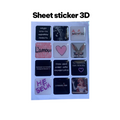 STICKER 3D - S-022