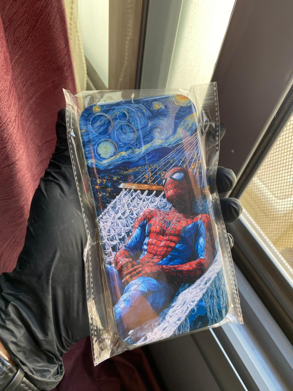 SPIDER MAN-CASE UV