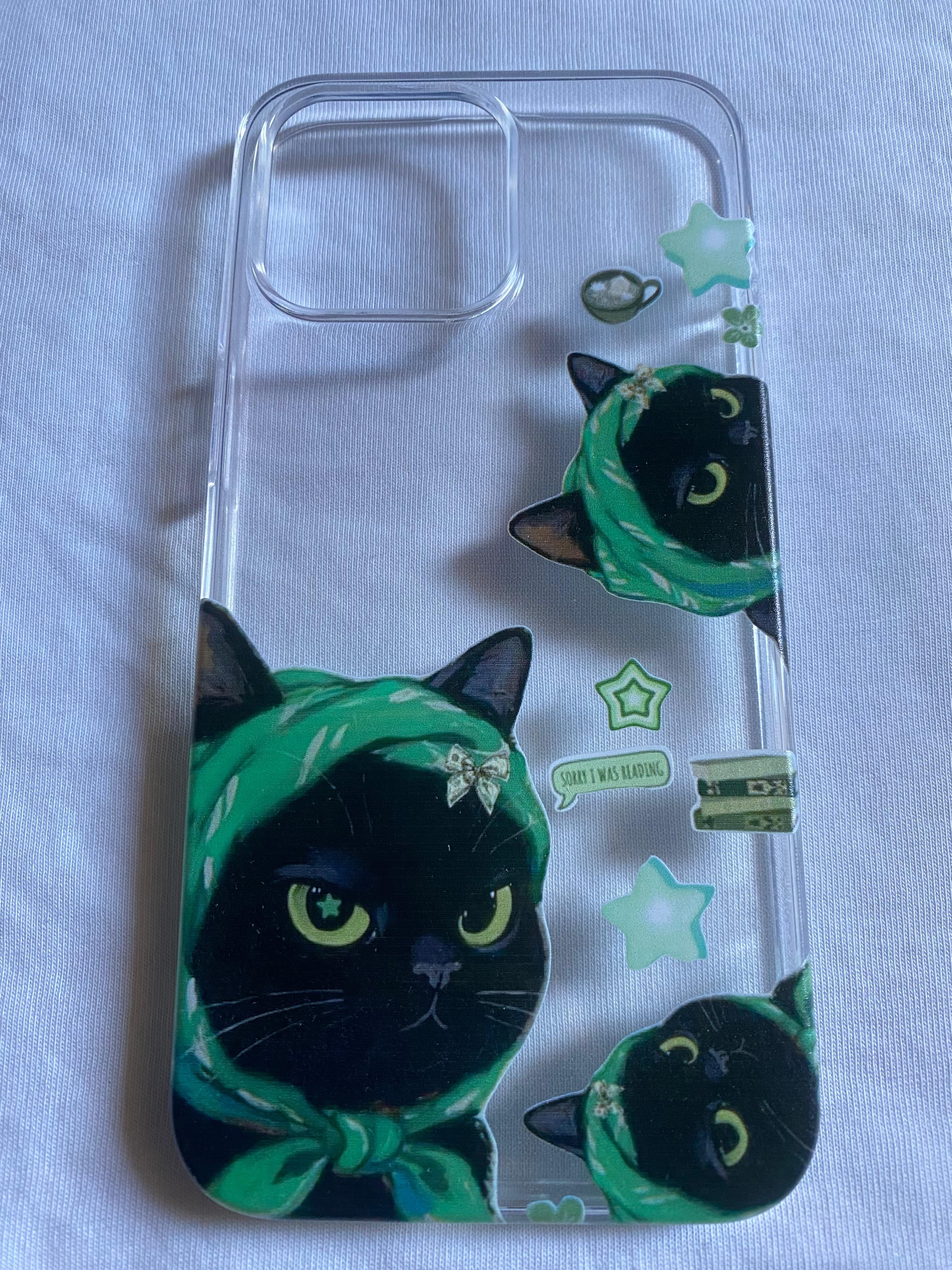 GREEN CAT-CASE UV
