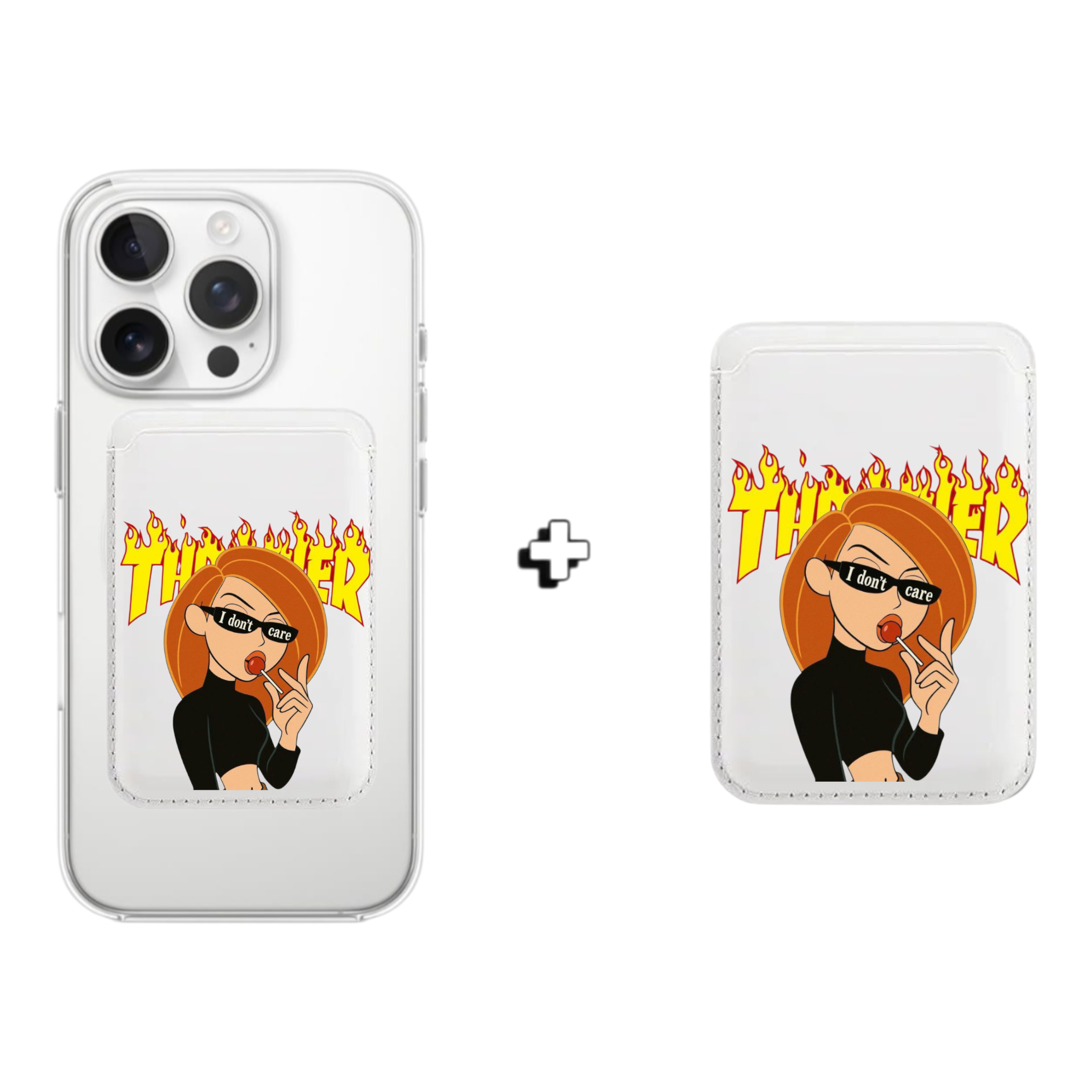 MAGSAFE + SILICONE WALLET KIM