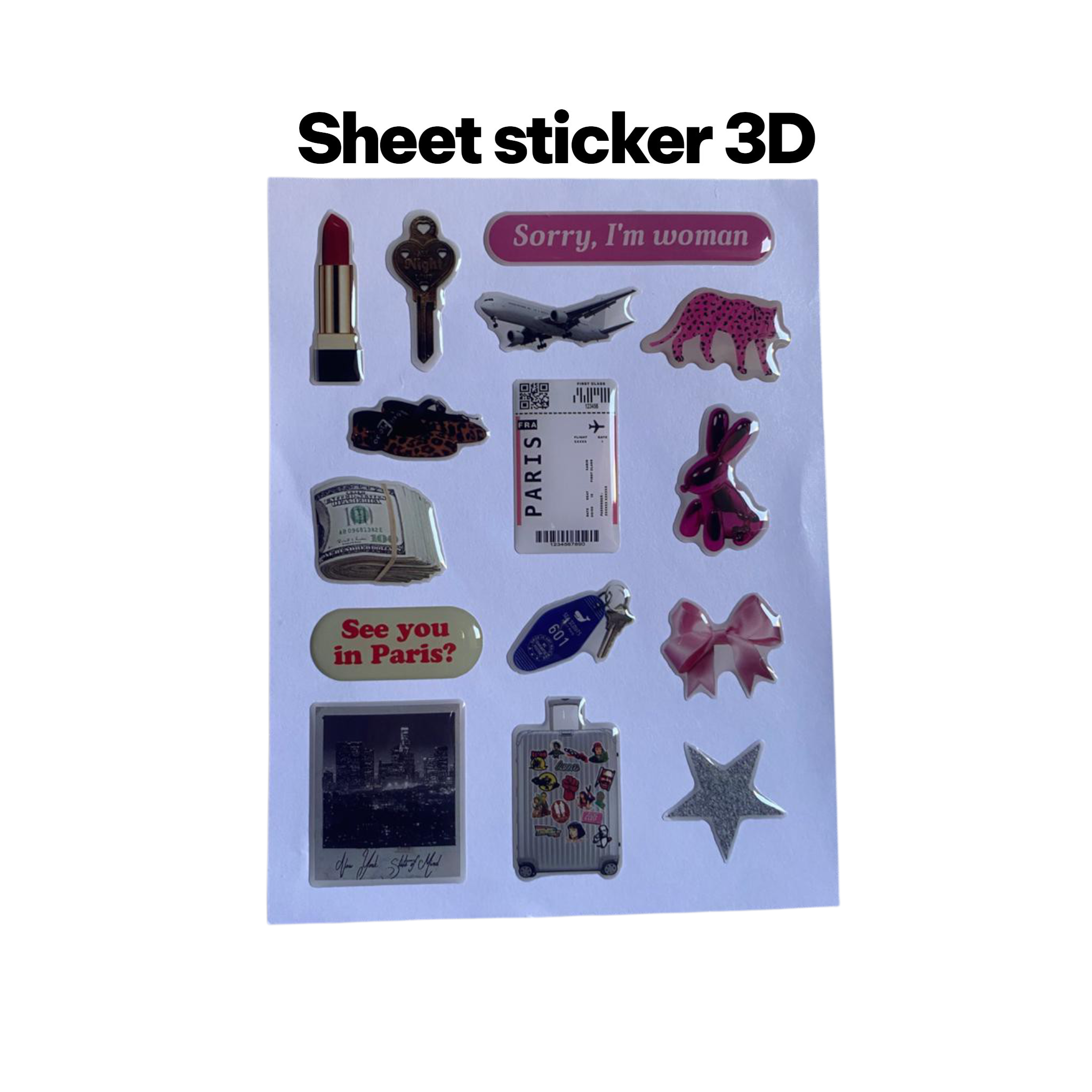 STICKER 3D - S-021