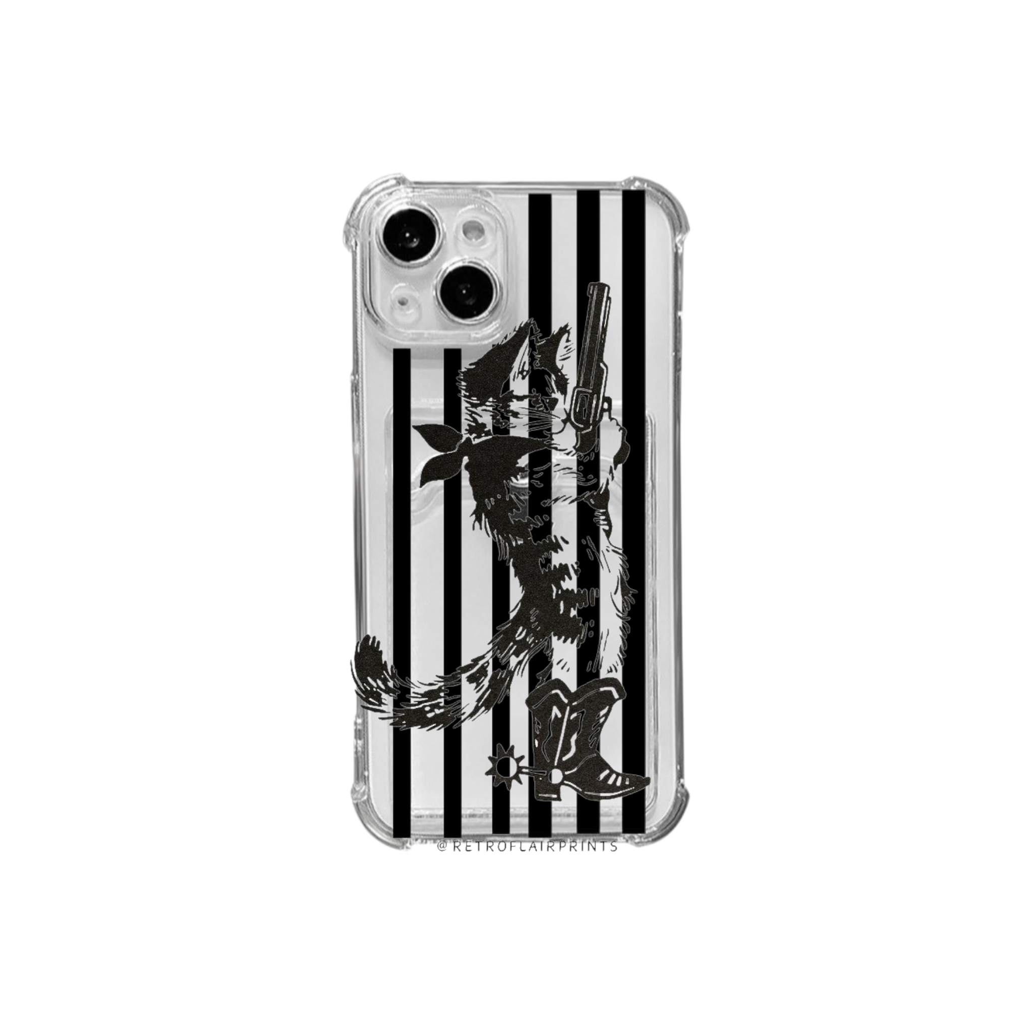 Cow cat-CASE POCKET UV