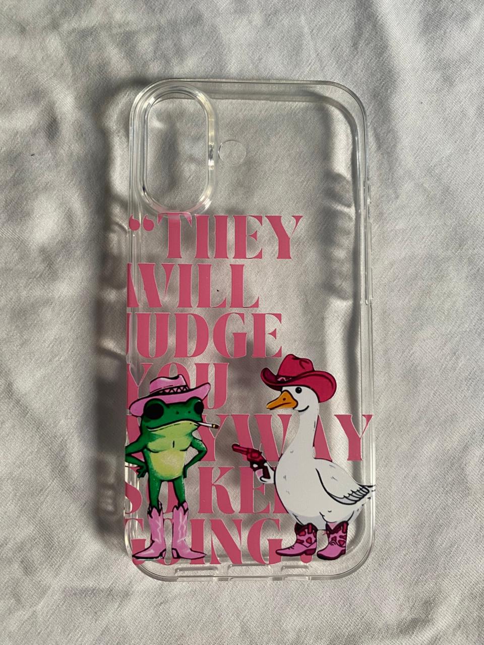The duck and the frog-CASE UV
