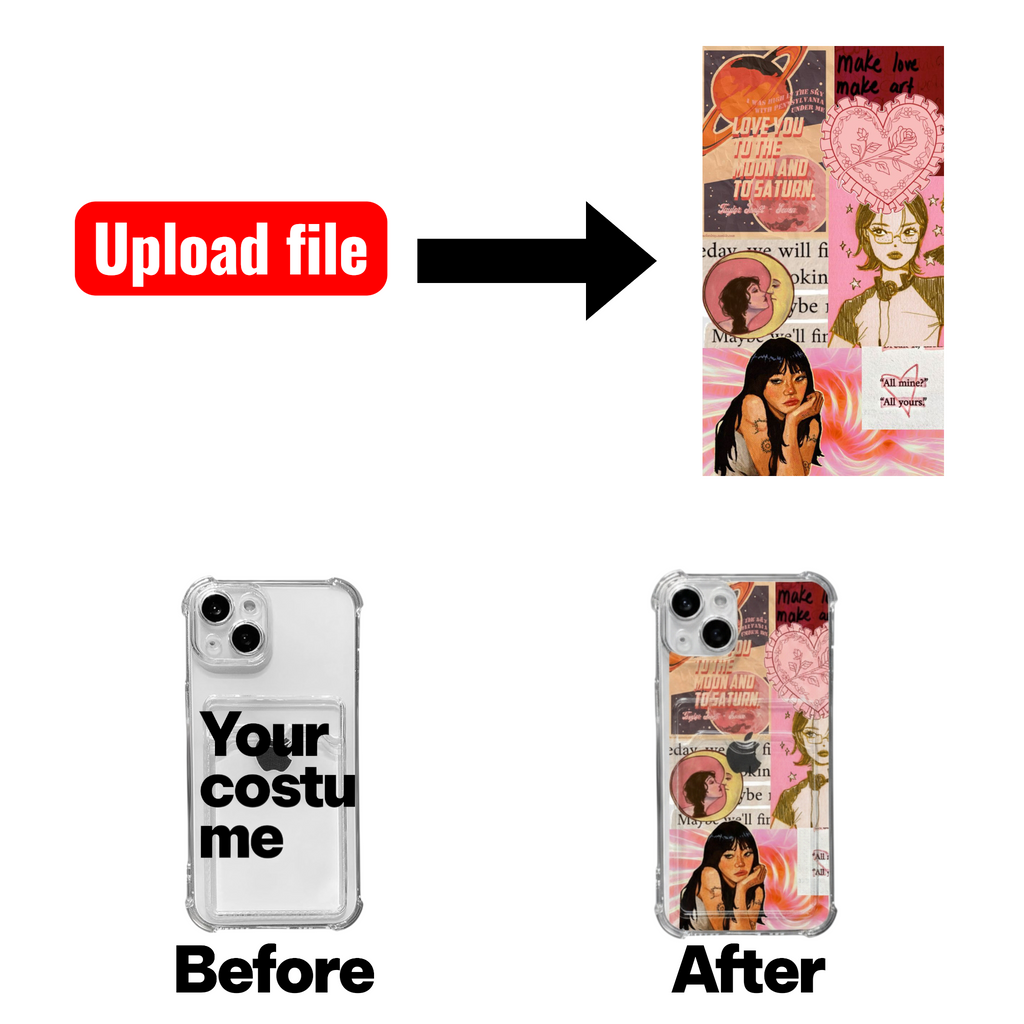 YOUR CUSTOM  CASE  POCKET