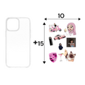 CLEAR  CASE STICKER NORMAL - S-0057