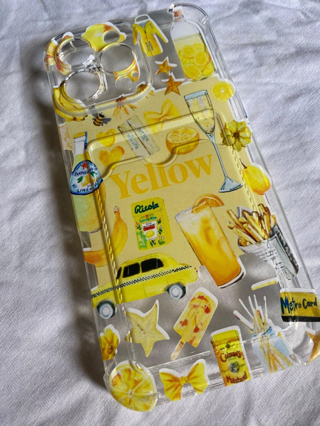 mix yellow-CASE  POCKET UV